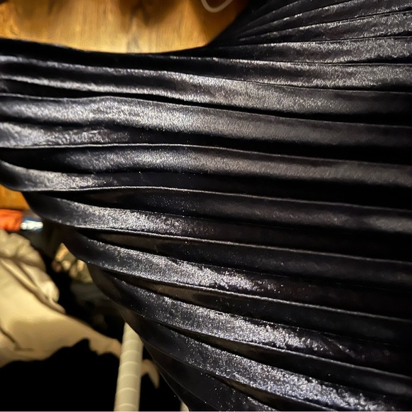 NWT Sandro Paris satin pleated maxi skirt - Picture 8 of 8